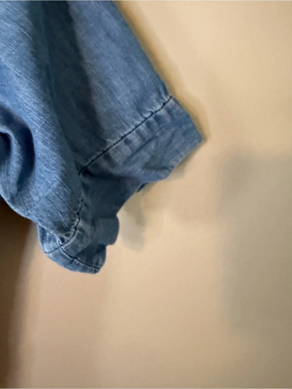 J. Crew Denim chambray Button-Front Shirt Dress in Blue 2